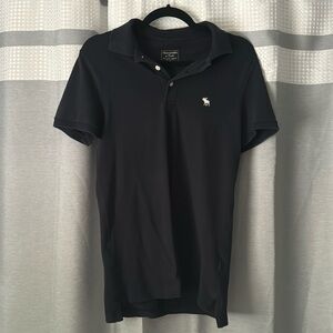 Men’s XS A&F polo - Navy Blue.